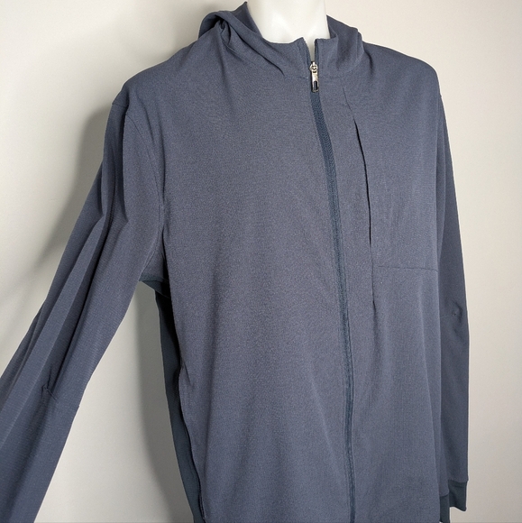Lululemon Airing Easy Mach Blue Zip Up Hoodie Jacket XXL - Picture 5 of 11